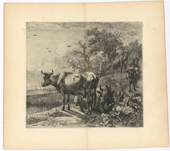 "Der Hirte" Original-Radierung