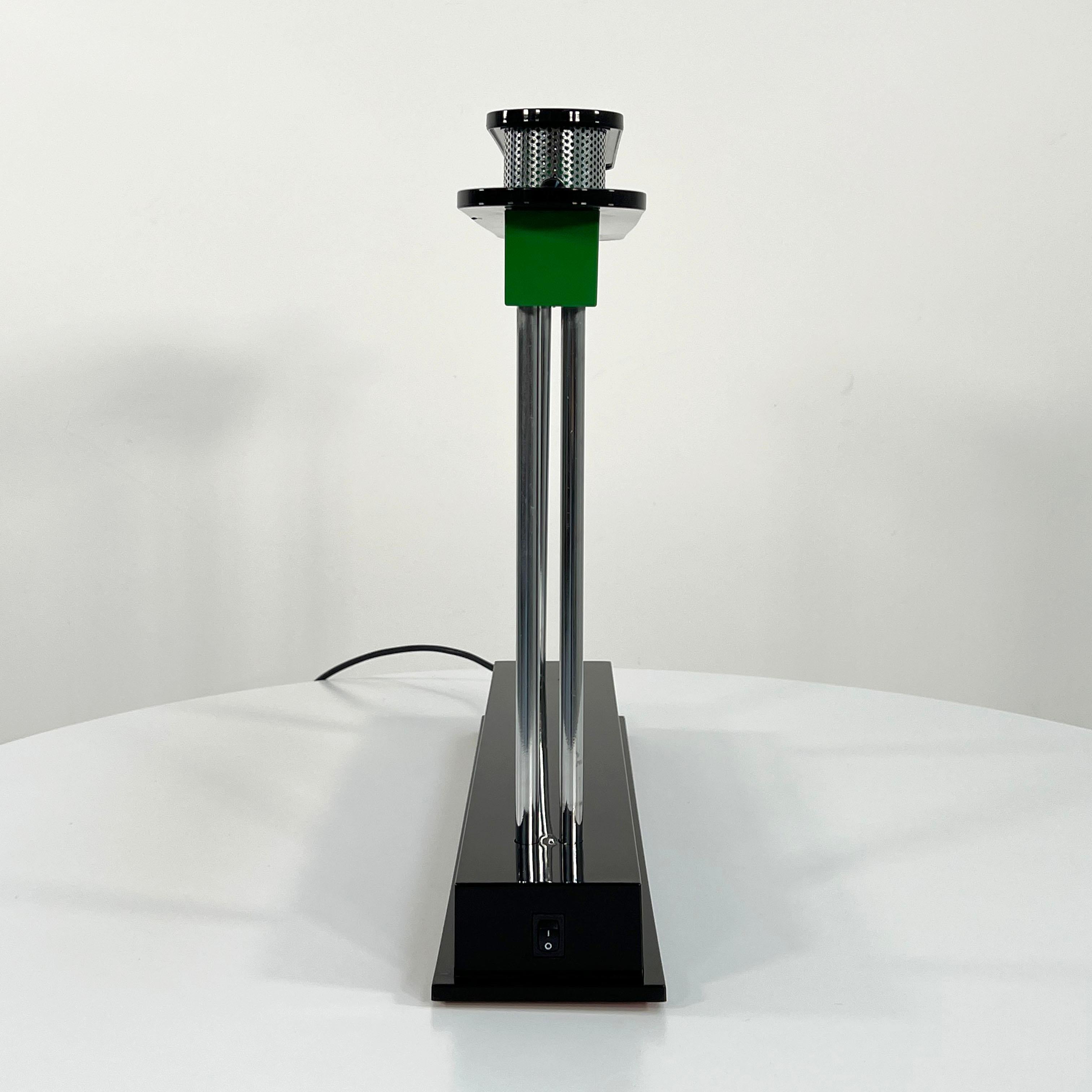 Late 20th Century Pausania Table Lamp by Ettore Sottsass for Artemide, 1980s For Sale