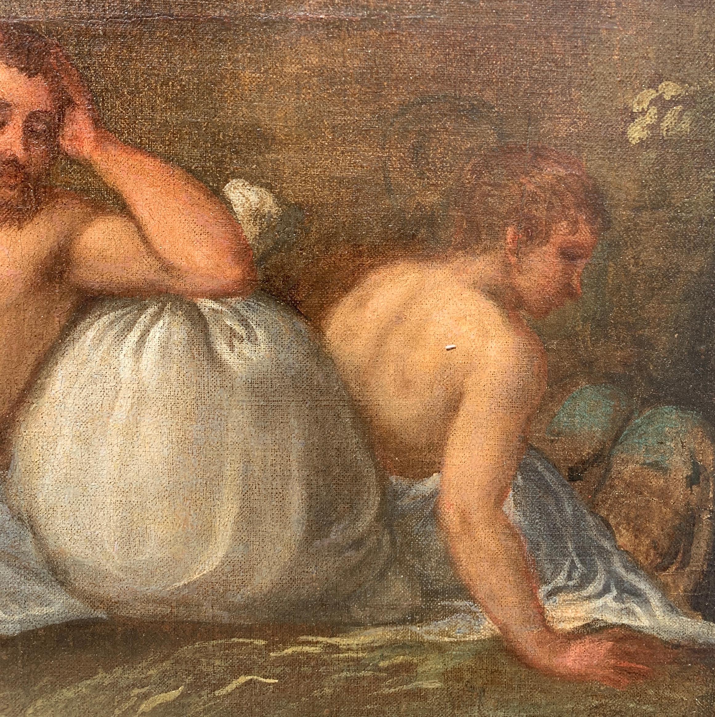Paolo Fiammingo (venezianischer Meister) - Ende 16. Jahrhundert, Figurenmalerei - Teufel im Angebot 8