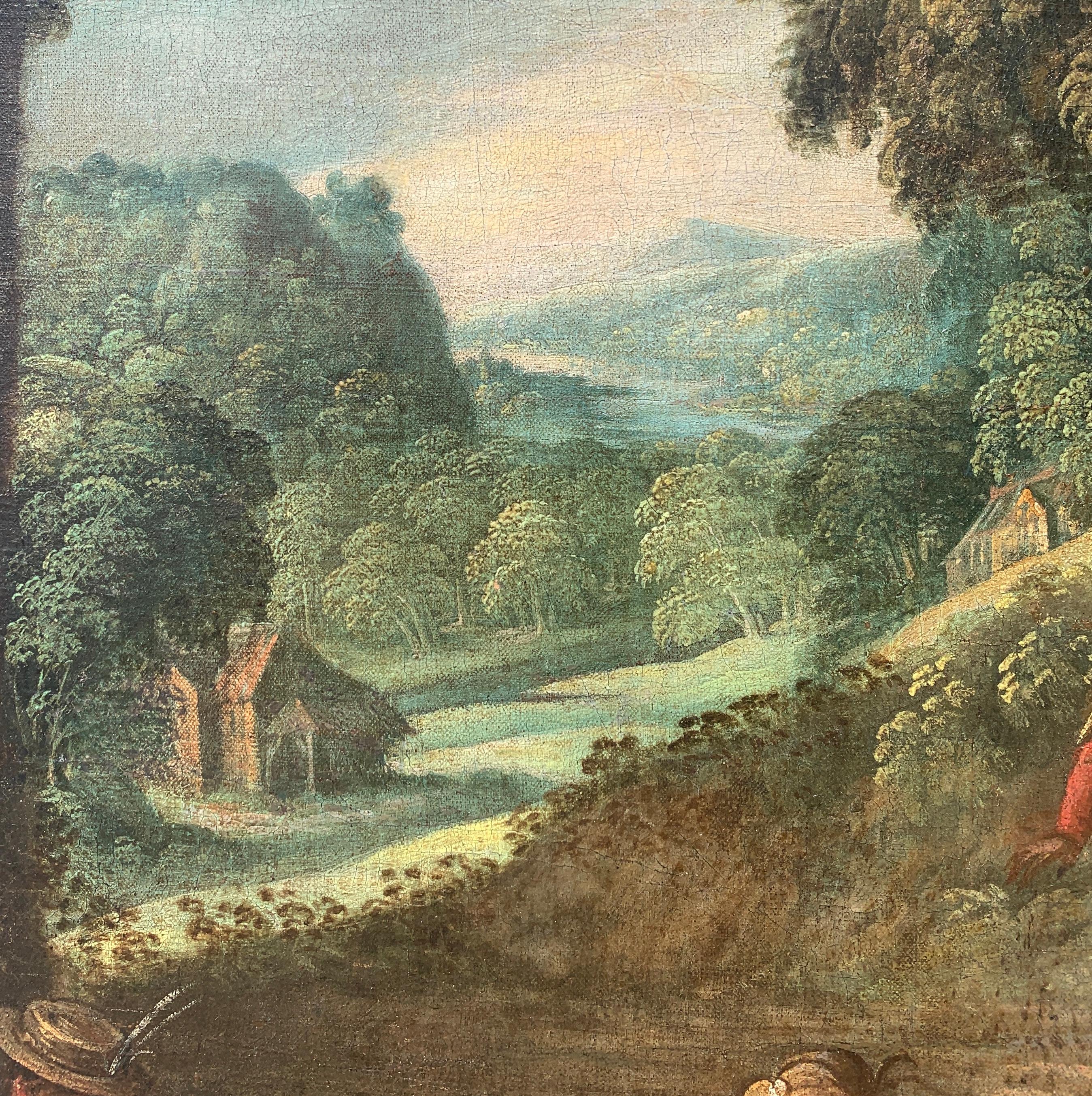 Paolo Fiammingo (venezianischer Meister) - Ende 16. Jahrhundert, Figurenmalerei - Teufel im Angebot 3