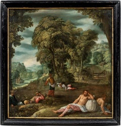 Paolo Fiammingo (Maestro veneziano) - pittura di figura della fine del XVI secolo - Diavolo