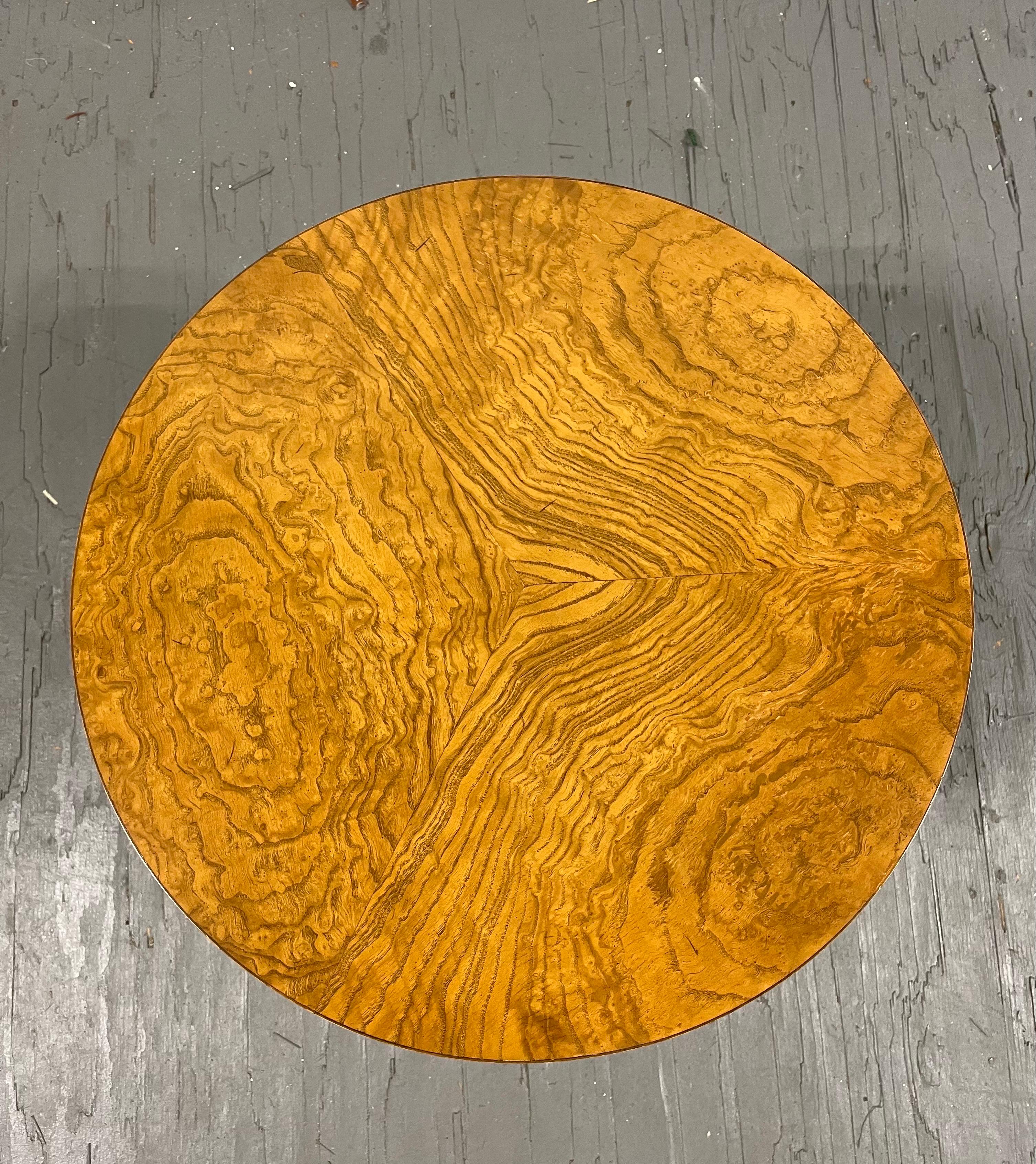 American Pavane by Tomlinson Burl Table For Sale