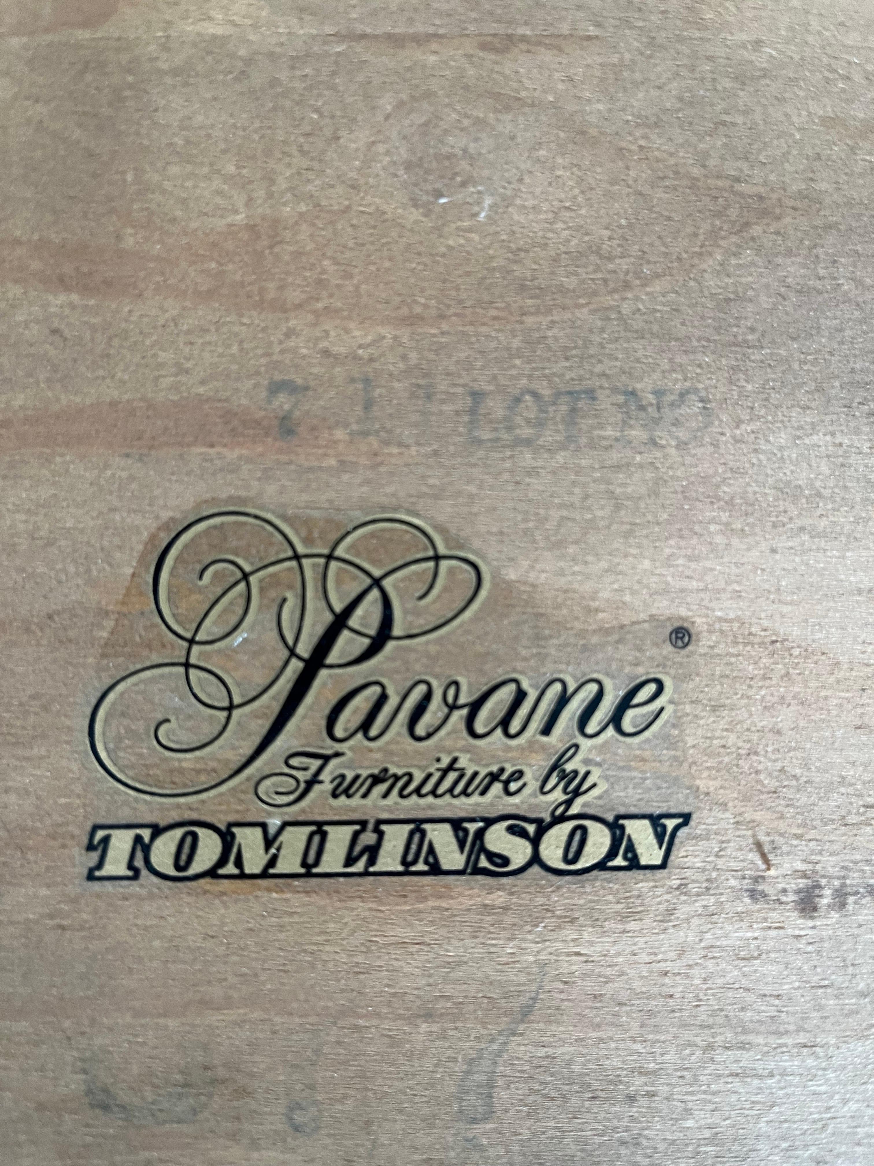 Pavane by Tomlinson Burl Table For Sale 2