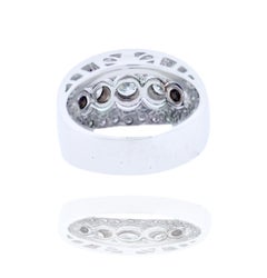5-Stone Bezel Diamond Band Ring 11.60 mm