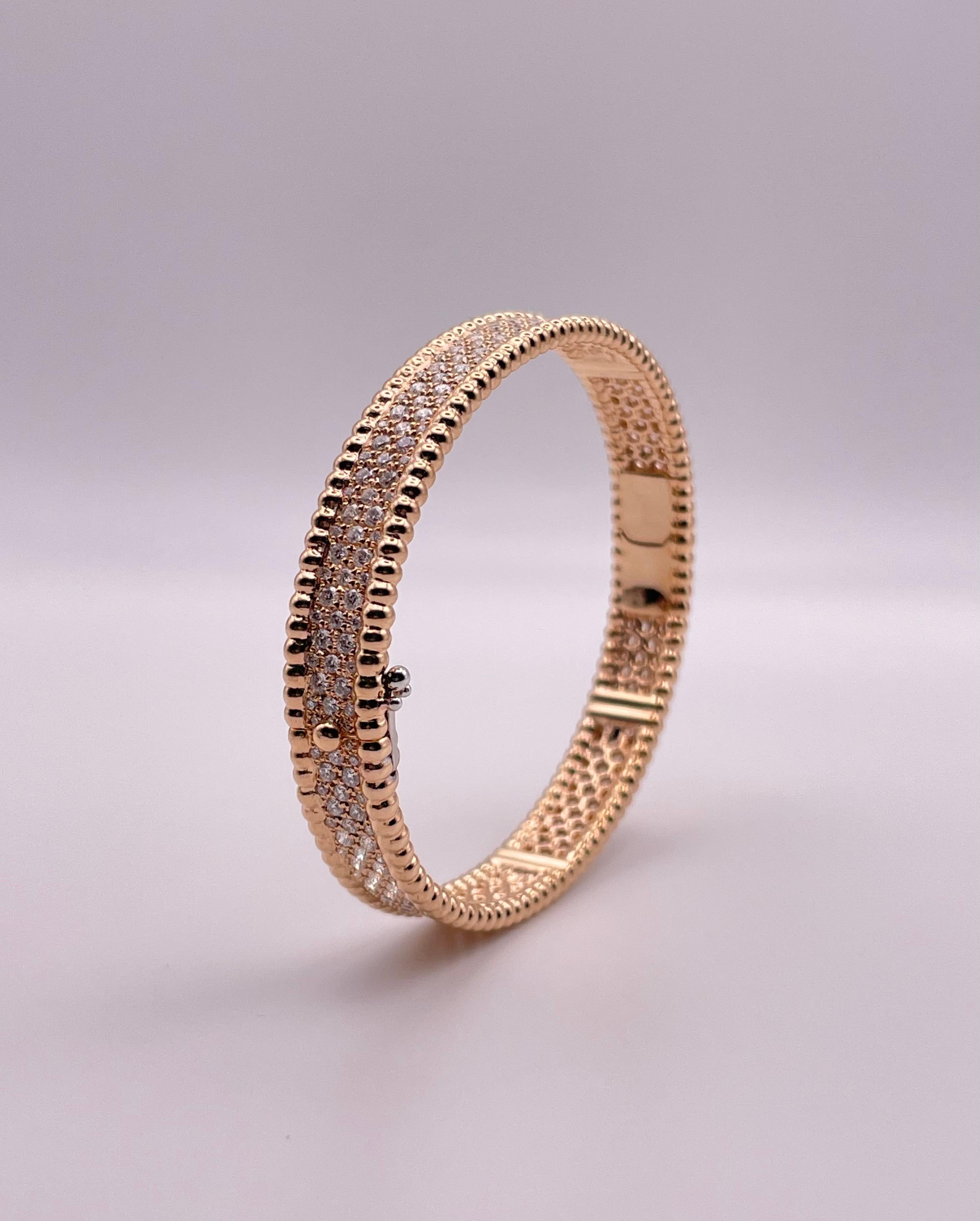 Pulsera pavé Round Cut en venta