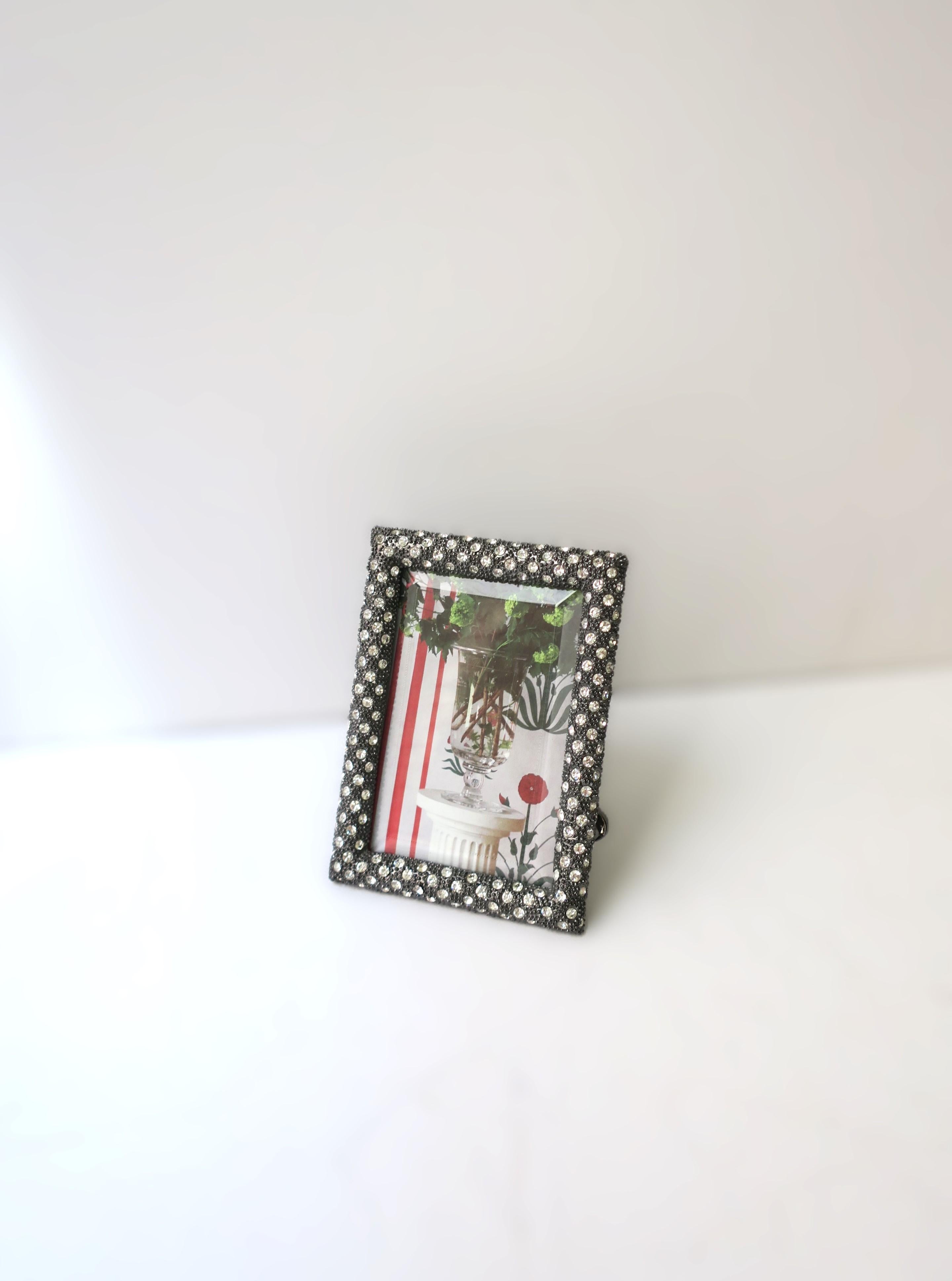 Pave Crystal Picture Frame 6