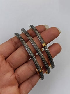 Paar Diamant-Armband 925 Sterlingsilber Handgefertigtes Schmuck-Hochzeitsarmband mit Pavé-Diamant