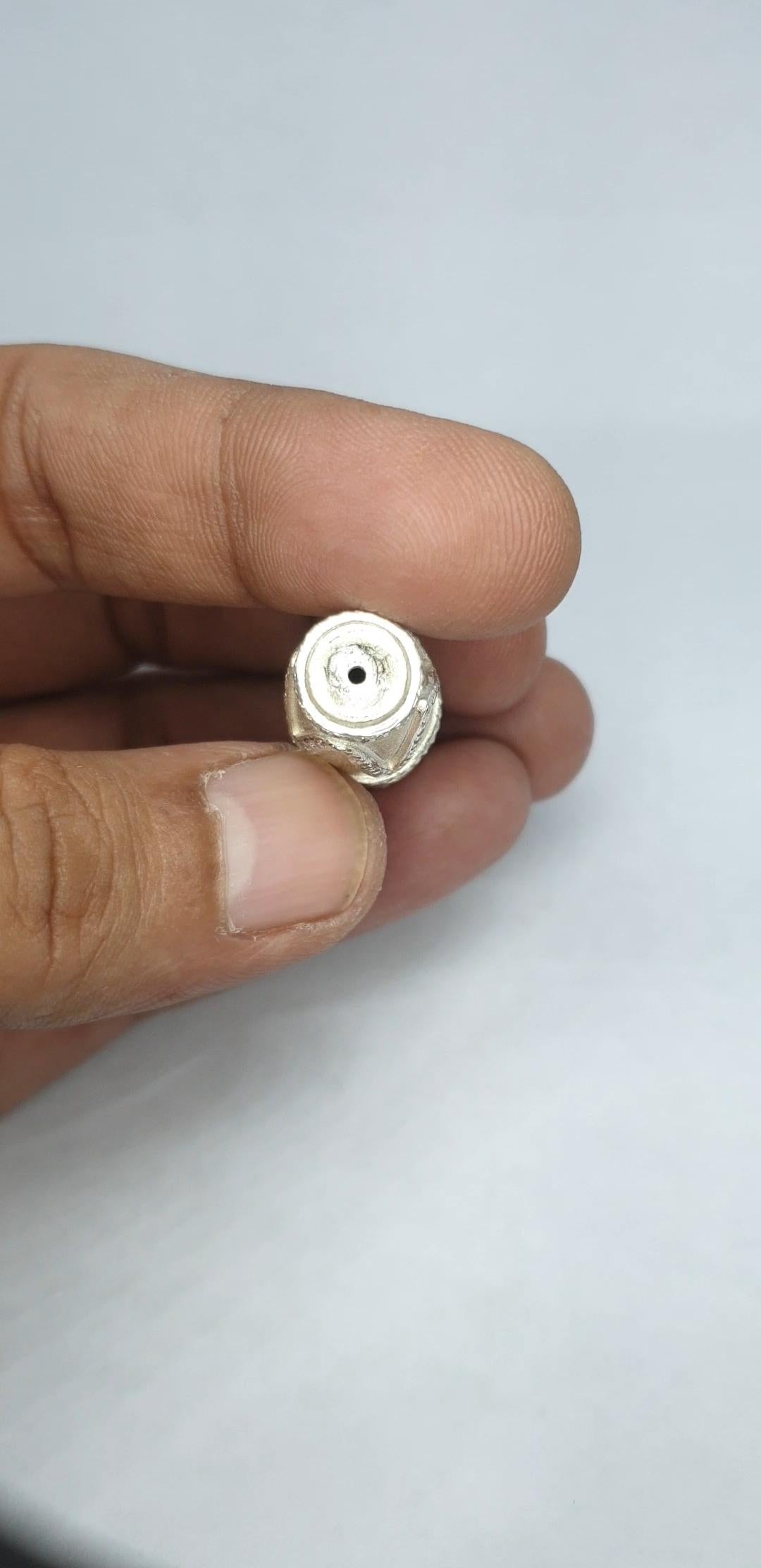 Femenino o masculino Pave diamond Dze beads 925 sterling silver en venta