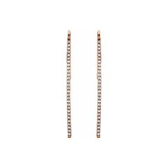 Pave Diamond Earrings