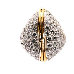 Pave Diamond Earrings