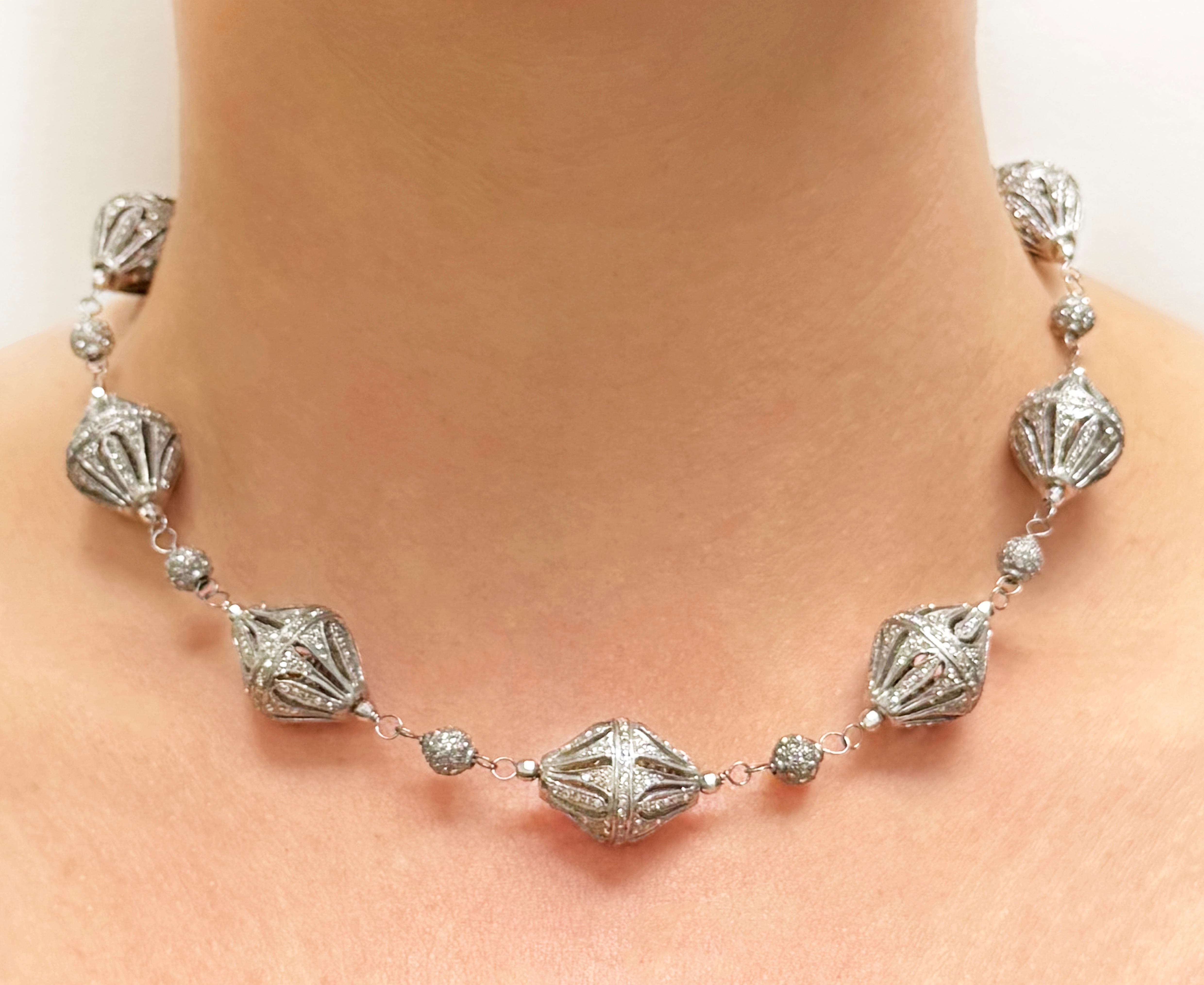 Pave Diamant-Gitter Paradizia Armbänder im Angebot 5