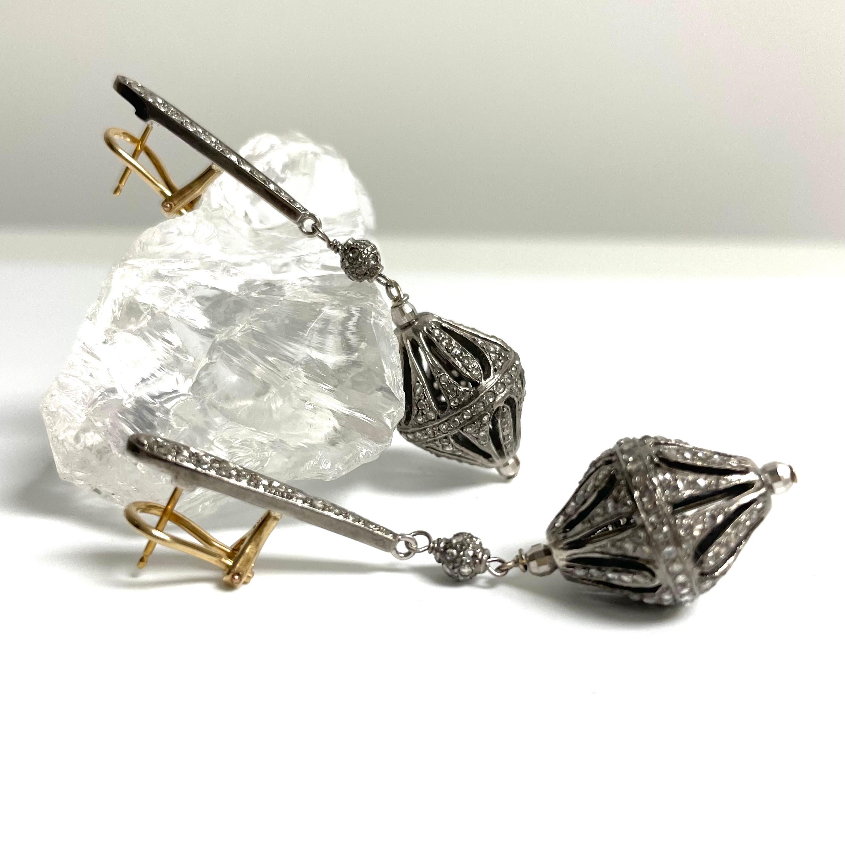 Pave Diamant-Gitter Paradizia Armbänder im Angebot 8