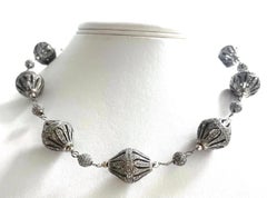 Pave Diamond Lattice Paradizia Necklace