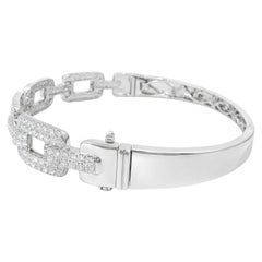 Pavé Diamond Link Bangle