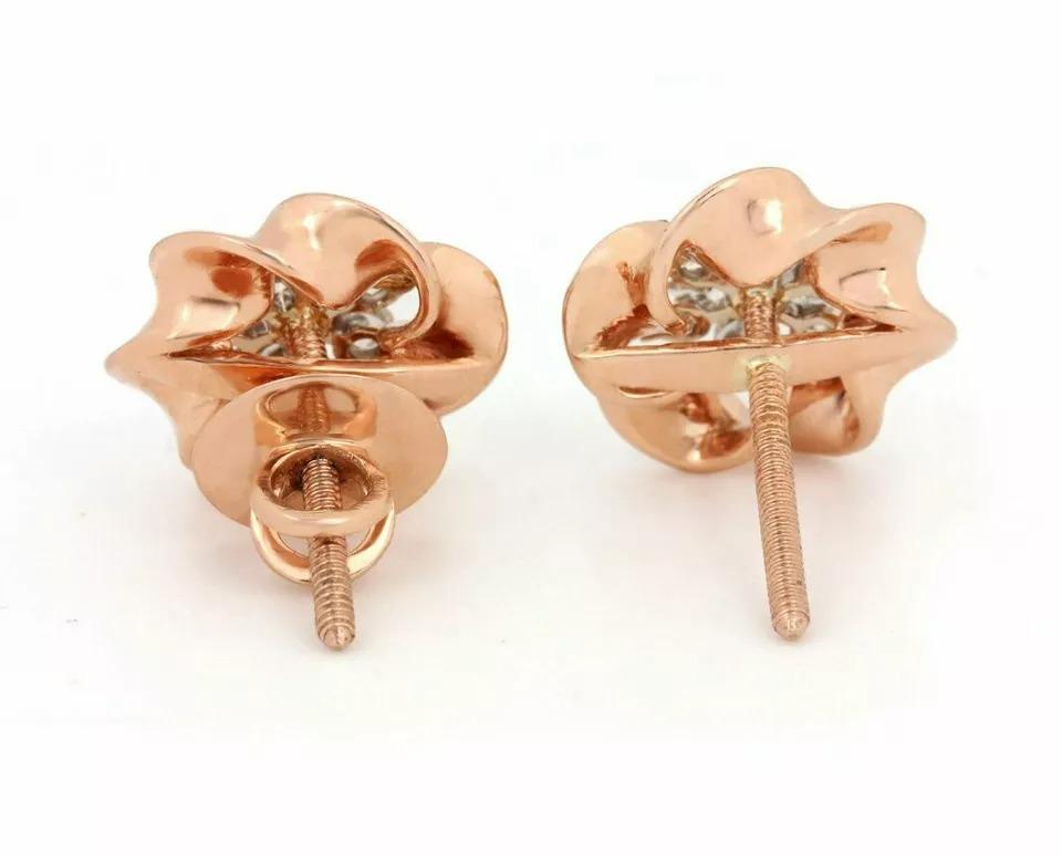 Pave Diamond Mini Flower Stud Earring 14k Rose Gold Wedding Fine Jewelry Gift
Léger, il peut être porté tous les jours

Informations complémentaires :
Condit : Nouveau sans étiquette : Un article neuf, non utilisé et non porté (y compris les