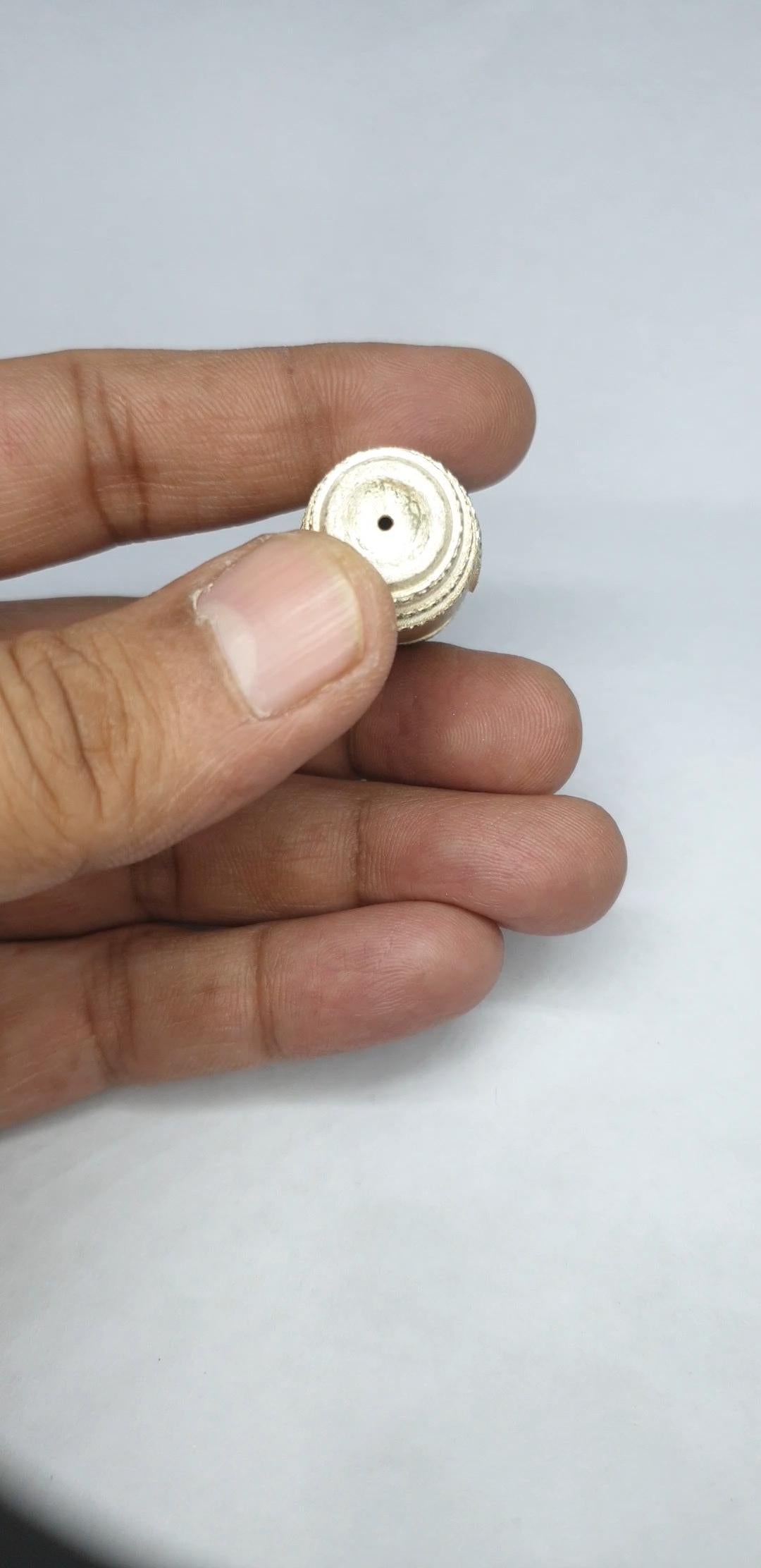 Pave diamond textured silver yin yang pendant enamel Bracelet For Sale 7