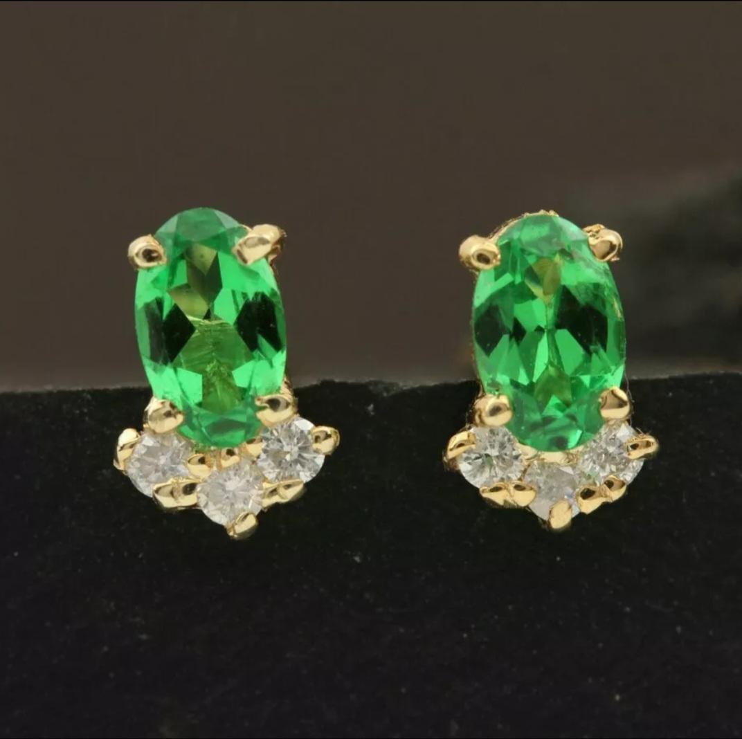 Pave Diamond Tiny Stud Earring 14k Gold Tsavorite Garnet Minimalist Earring Gift

Total Carat Weight
0.24 & Under
Gross Weight
1.19 Grams Approx
Fastening
Butterfly
Main Stone
Diamond
Earring size
7x5mm Approx
Main Stone Shape
Oval
Base Metal
Yellow