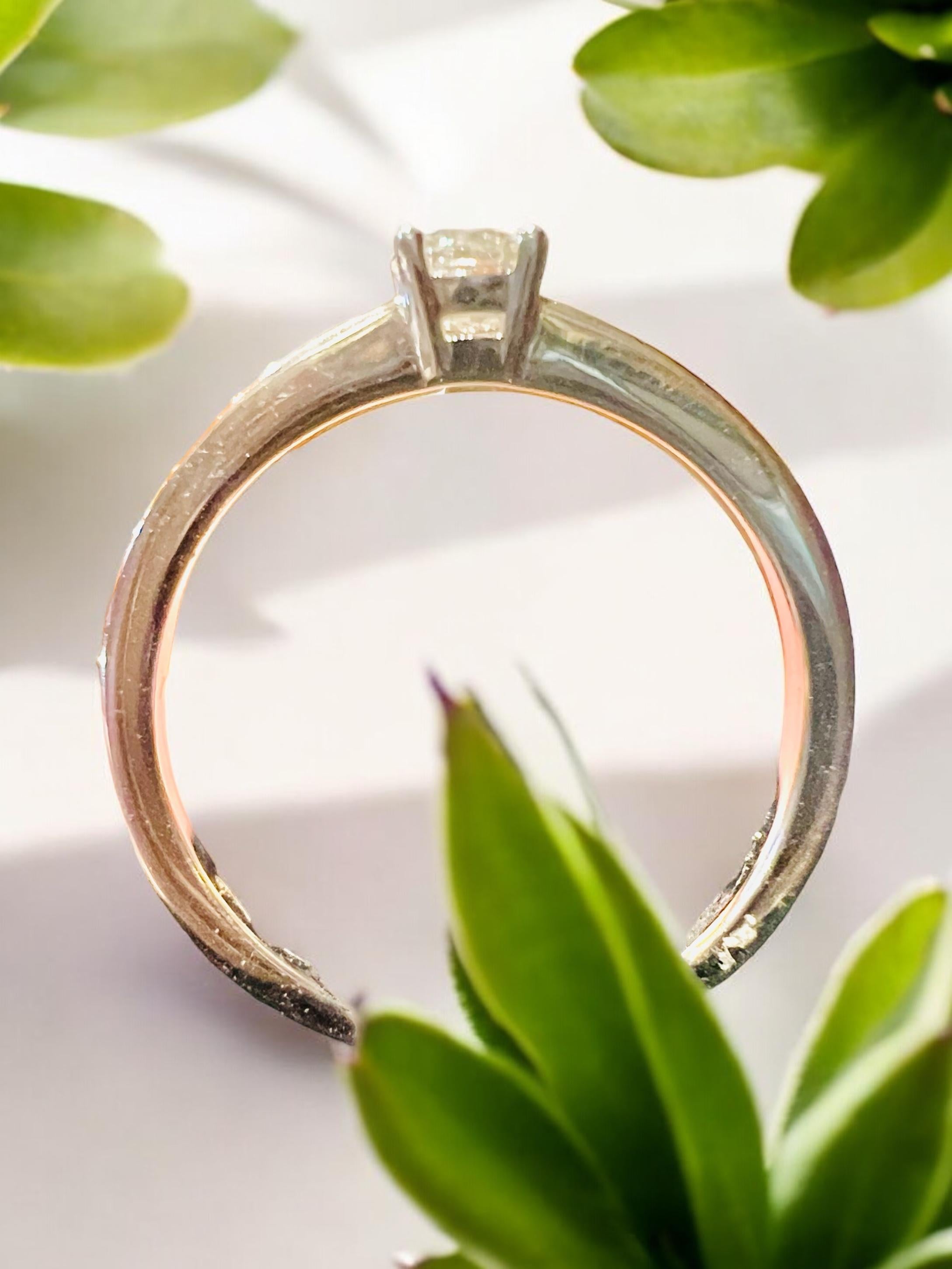 Pave diamonds ring, 18-carat white gold For Sale 5