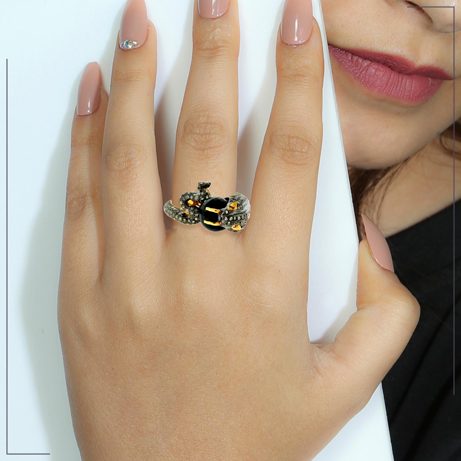 14k:2.37g,D:2.79ct
ONYX BLACK:10.53Cts,RUBY:0.02Cts
