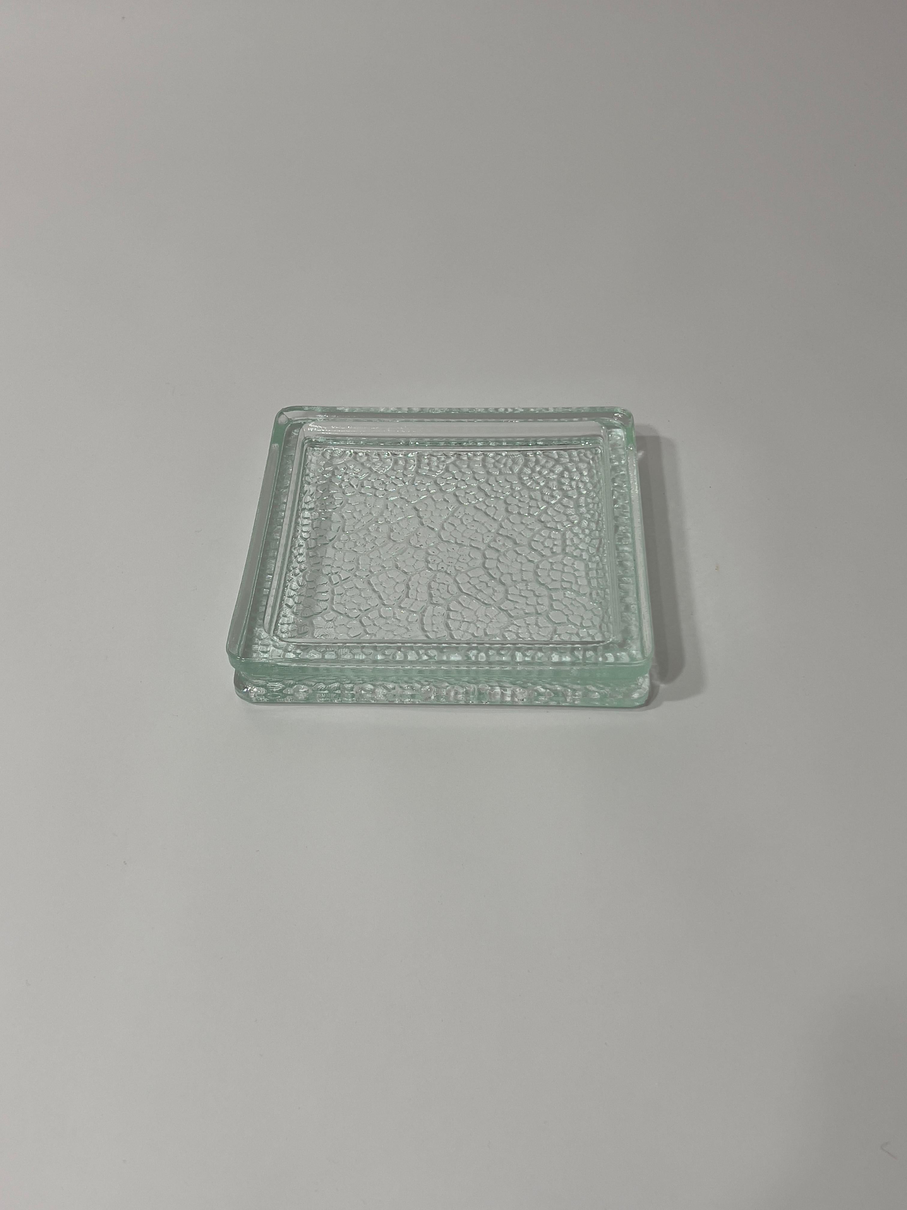 Français Pavé ou brique de verre Nevada, Saint Gobain, 1928 en vente