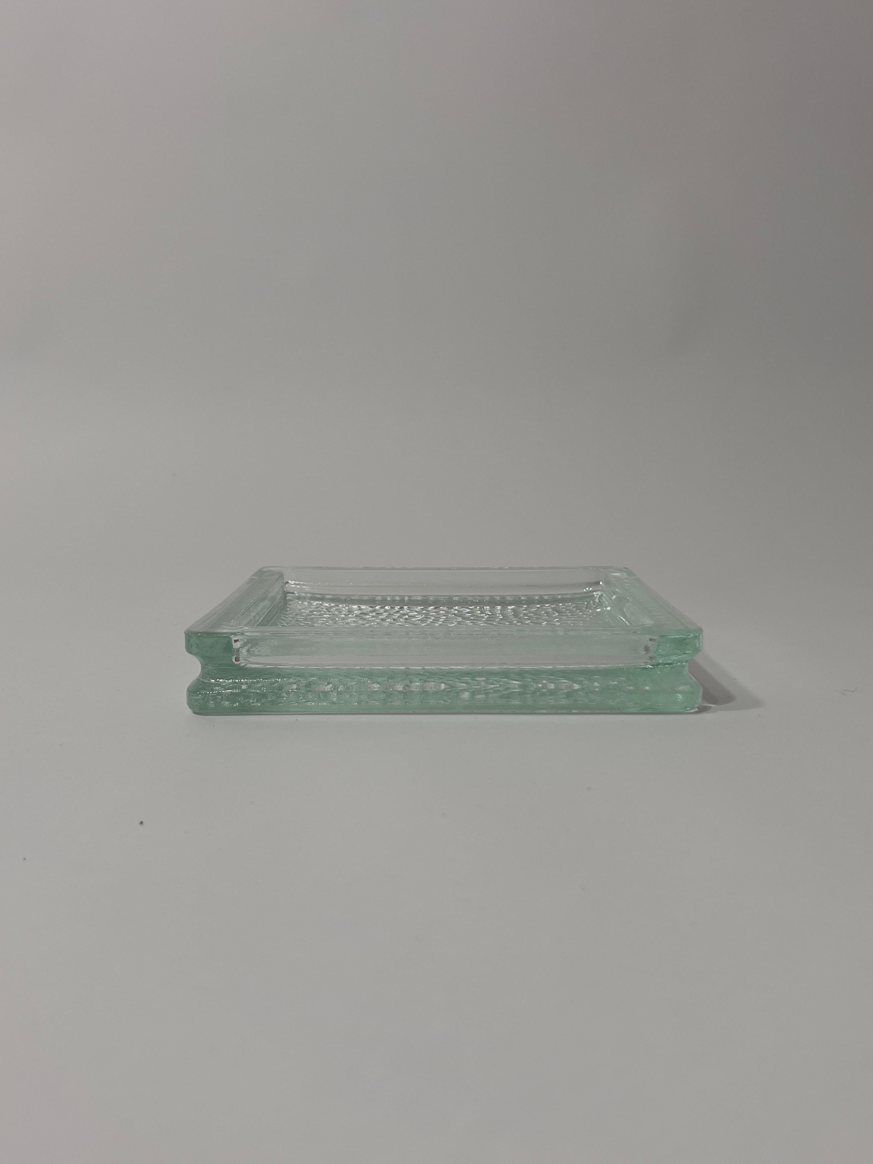 Pavé ou brique de verre Nevada, Saint Gobain, 1928 Excellent état - En vente à Meyrin, Switzerland