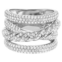 Pavè Overlap Ring