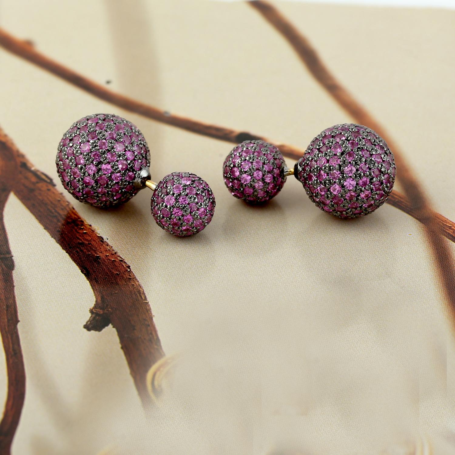 18KT:0.440g,SI:5.682g, Sapp:6.89ct, 27X12 MM