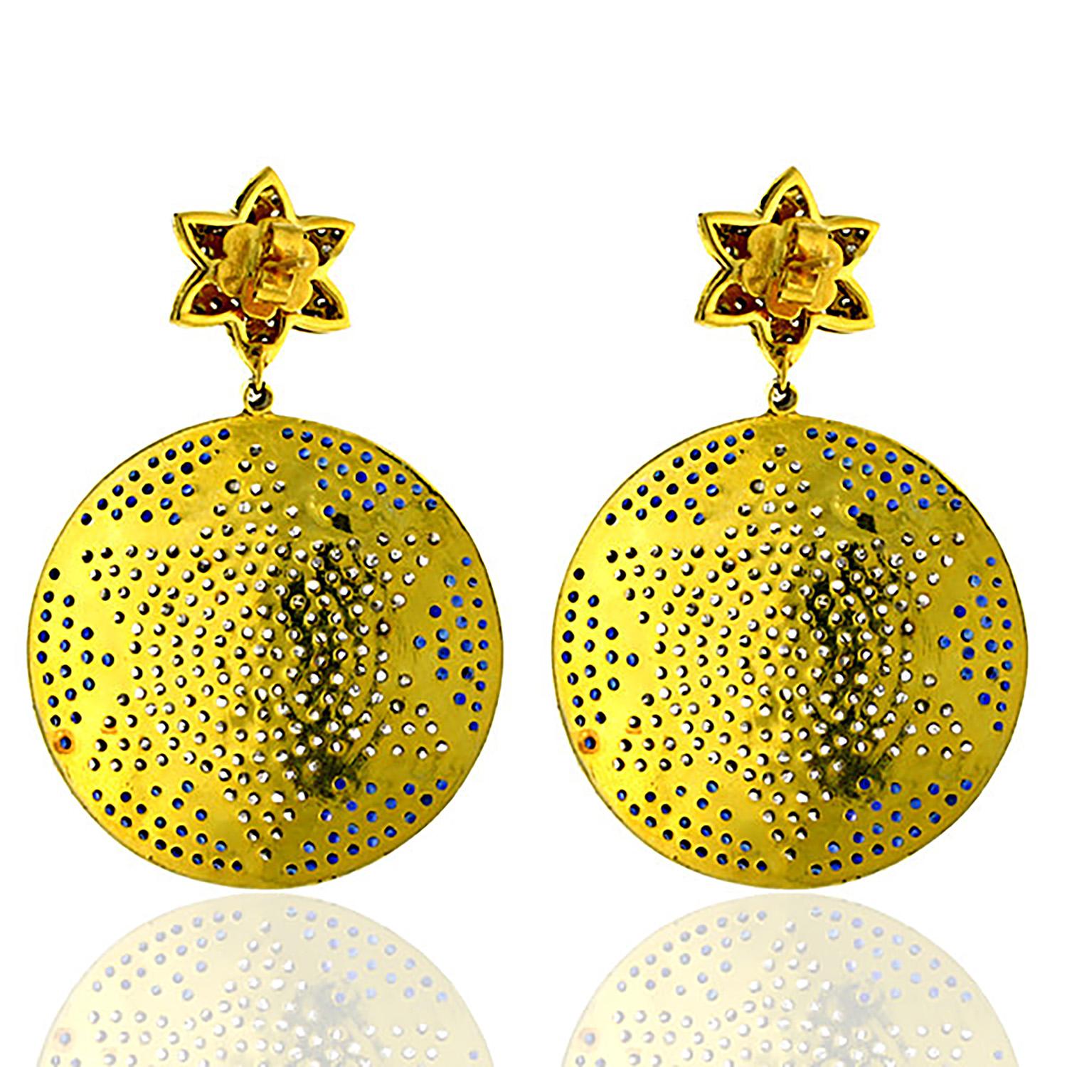 14KT:1.26g,D:4.83ct,SI:18.21g SAPP:3.44ct, 