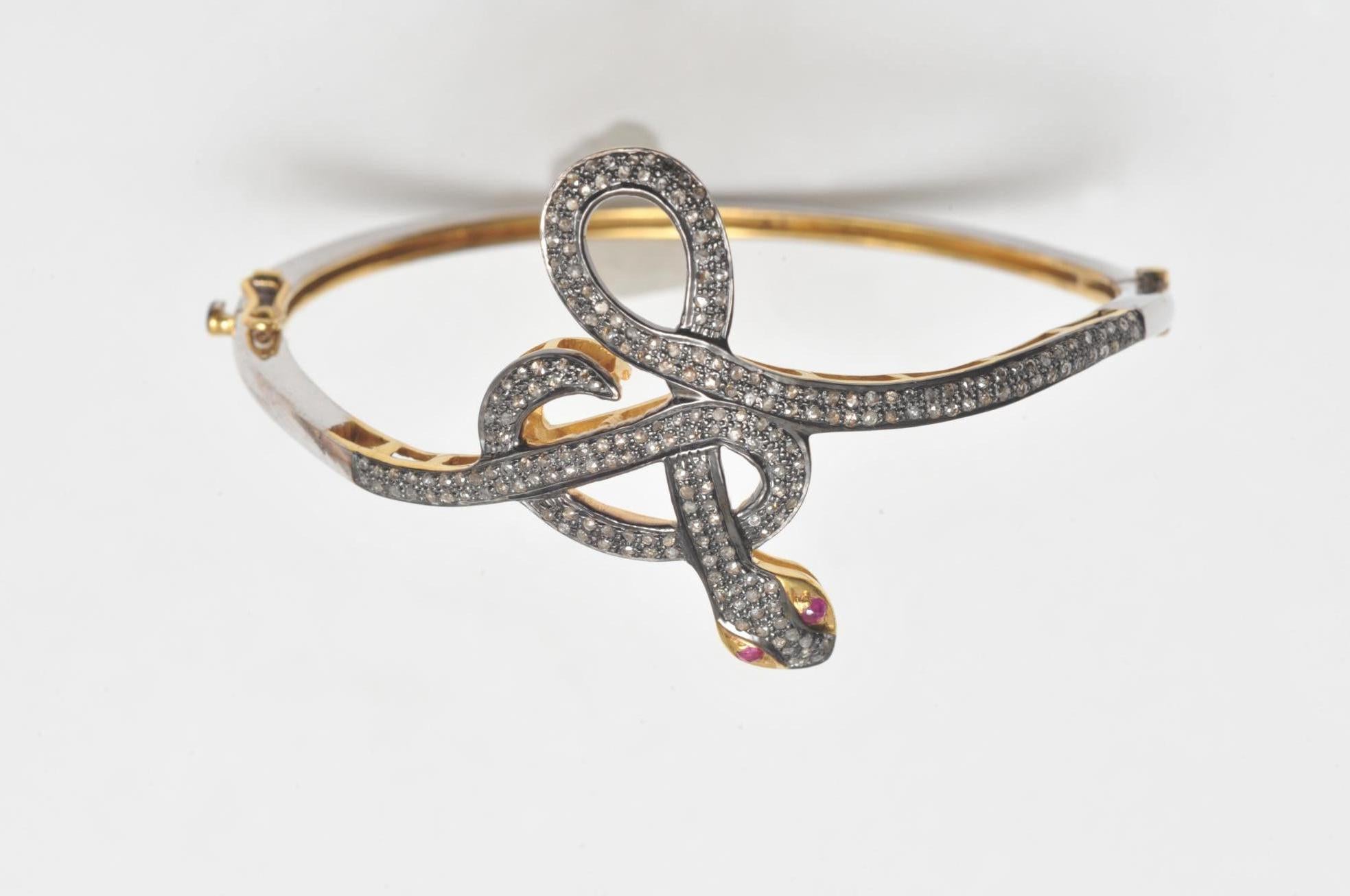 santa fe william henry snake bracelet