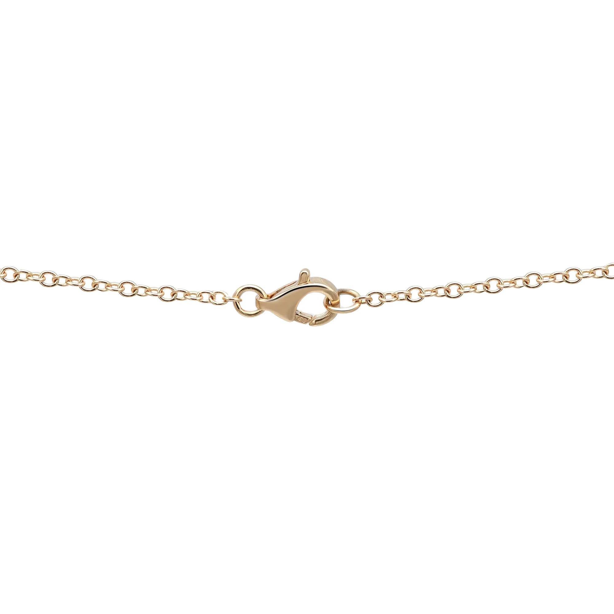 Women's Pave Set Round Cut Diamond Flower Pendant Necklace 18K Yellow Gold 1.07Cttw For Sale