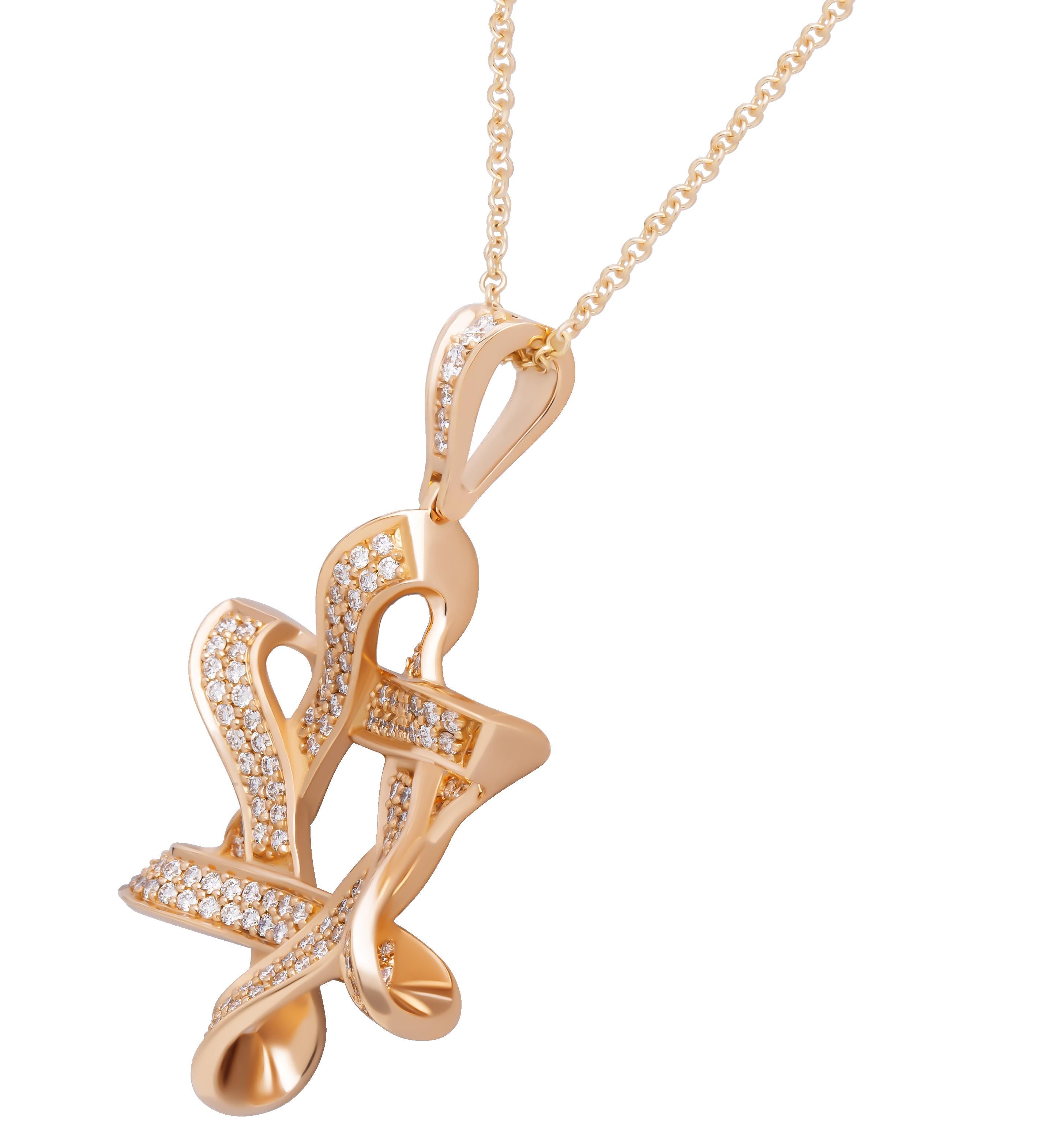 Modern Pave Star of David For Sale