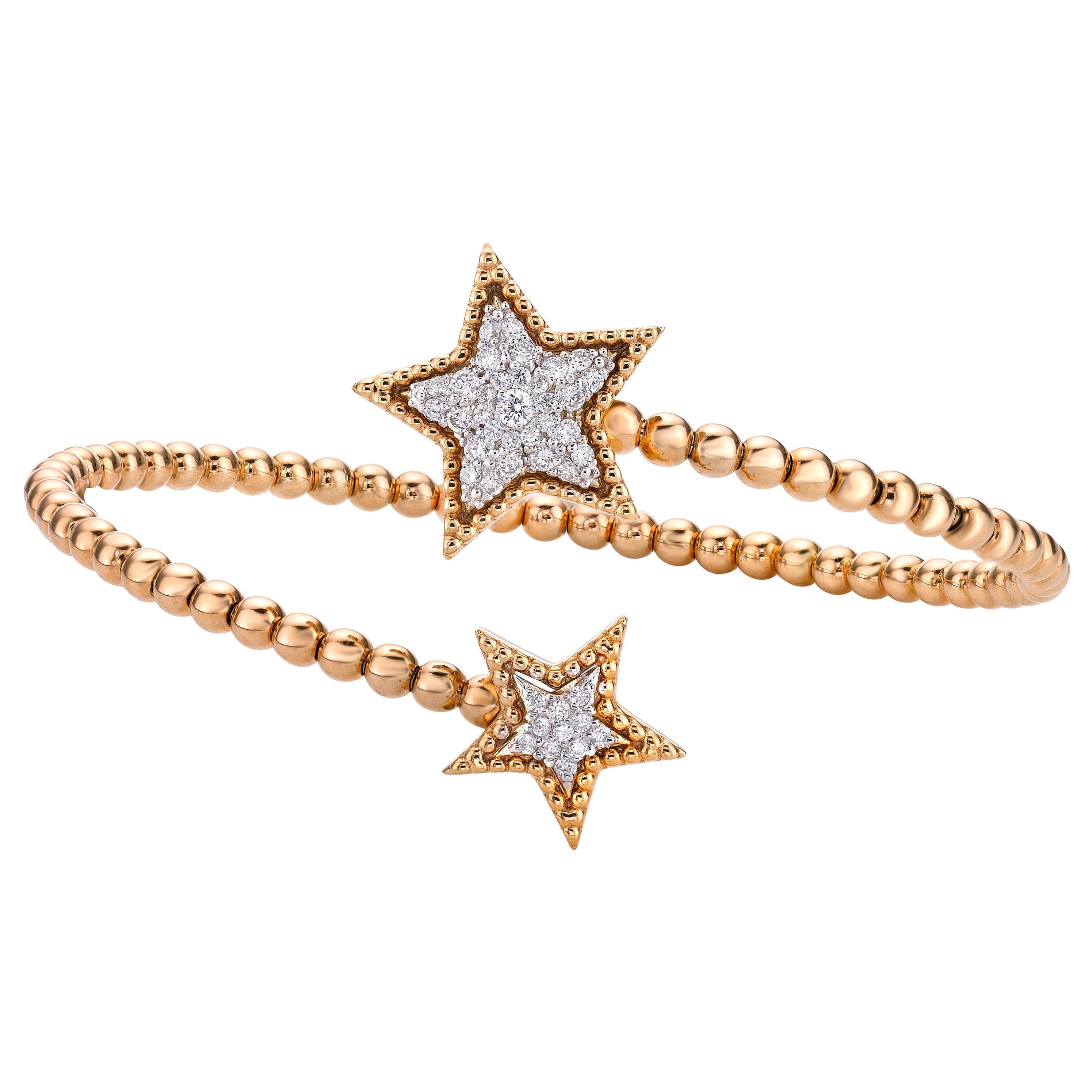 Sterling and Enamel Safety Pin Bracelet at 1stDibs