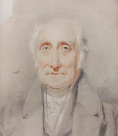 Portrait of a Gentleman by Russian Artist  Pavel Andreevich Fedotov Circa 1840