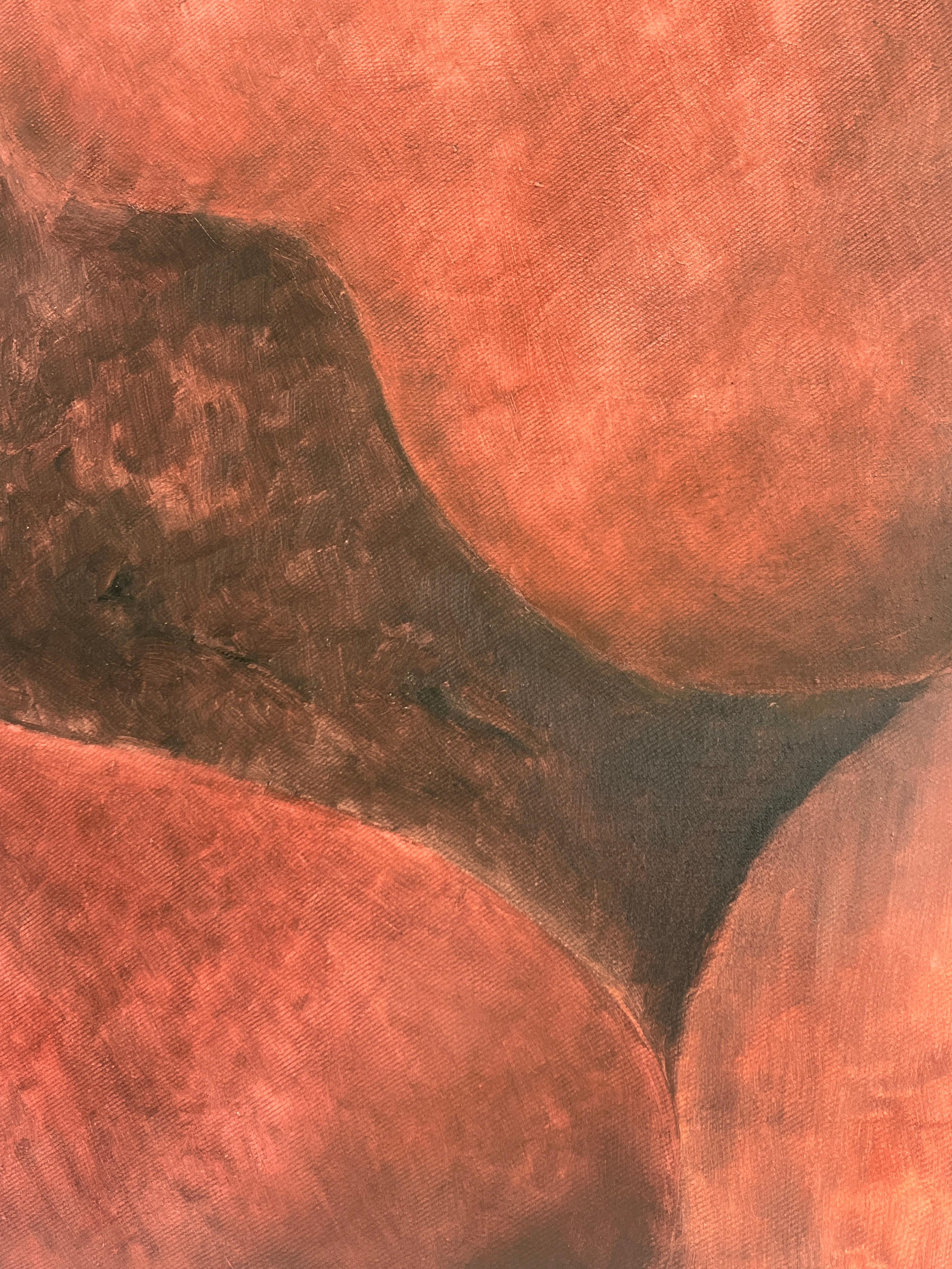 Frammento di connessione - Painting Contemporaneo di Pavel Hambardzumyan