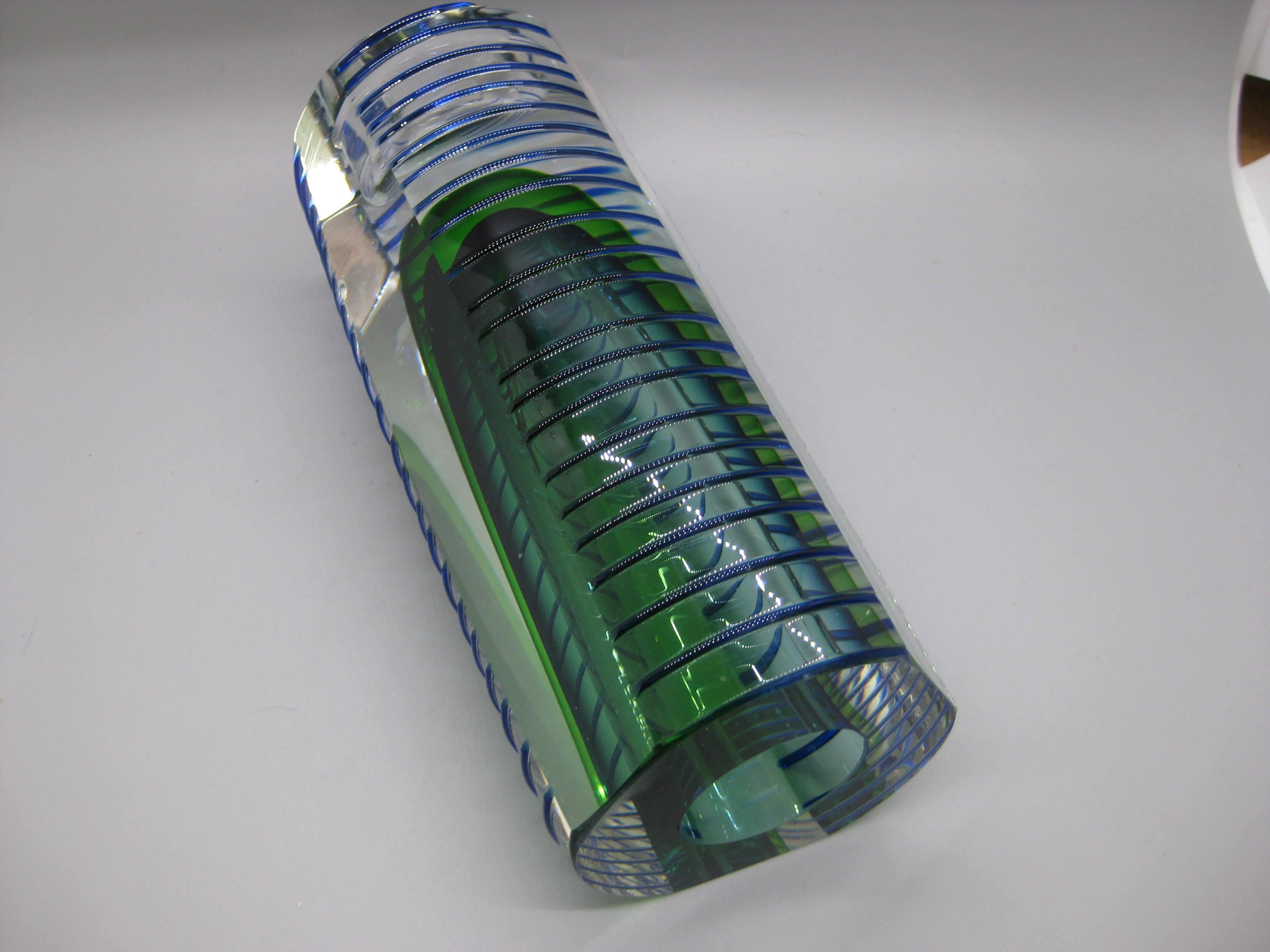 Pavel Hlava Tschechische Sommerso Post Modern Art Glas 8