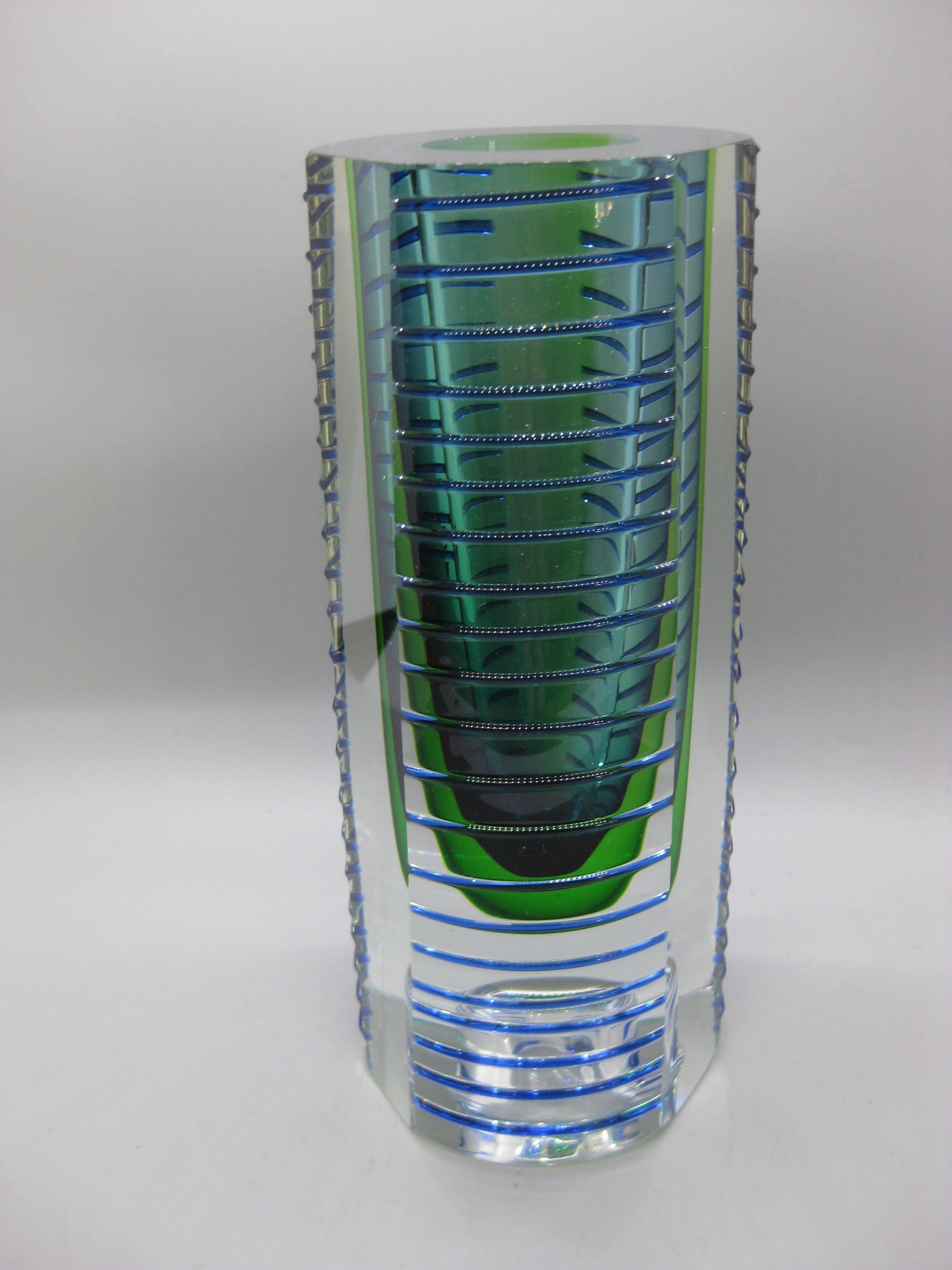 Pavel Hlava Tschechische Sommerso Post Modern Art Glas 8
