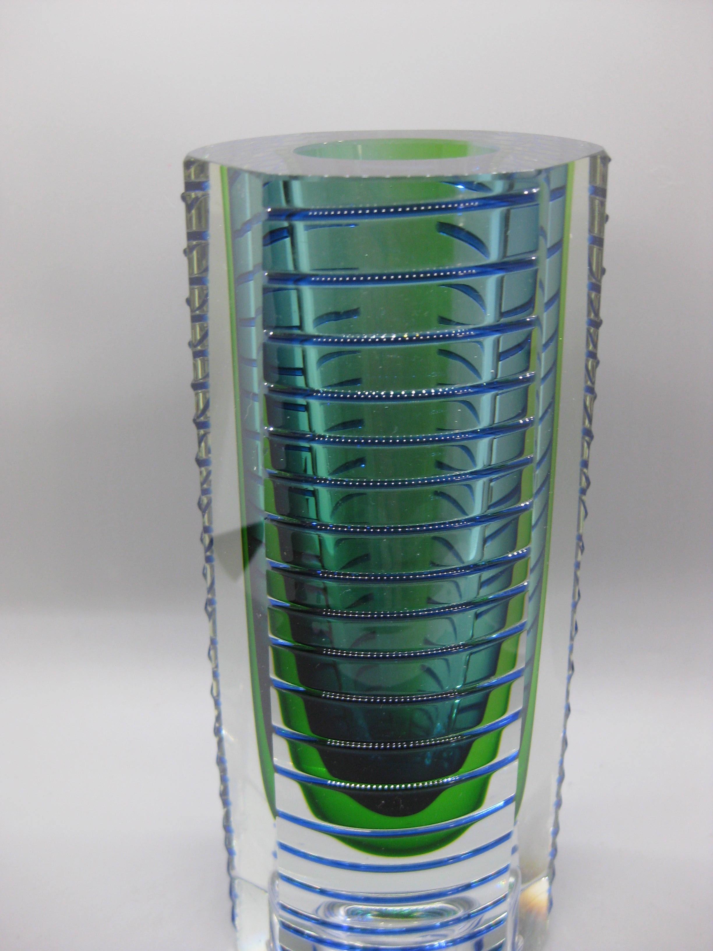 Pavel Hlava Tschechische Sommerso Post Modern Art Glas 8