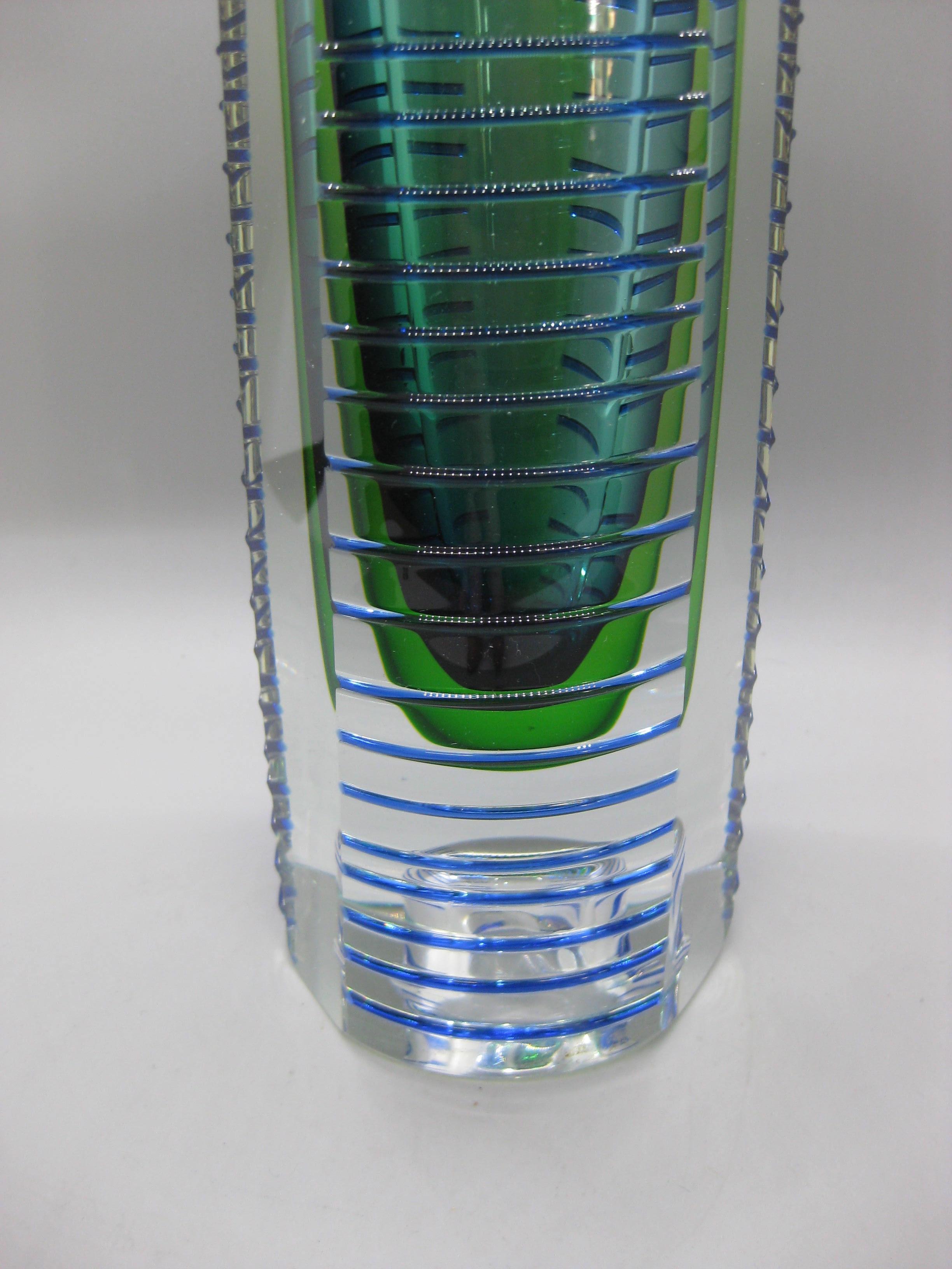 Pavel Hlava Tschechische Sommerso Post Modern Art Glas 8