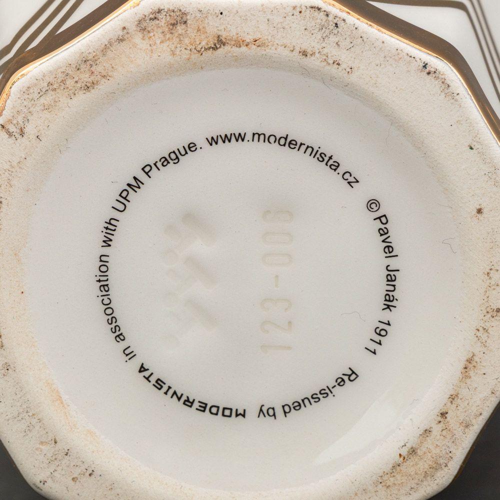 Pavel Janak x Modernista Kubistisches Kaffeeservice, 3 (Porzellan) im Angebot