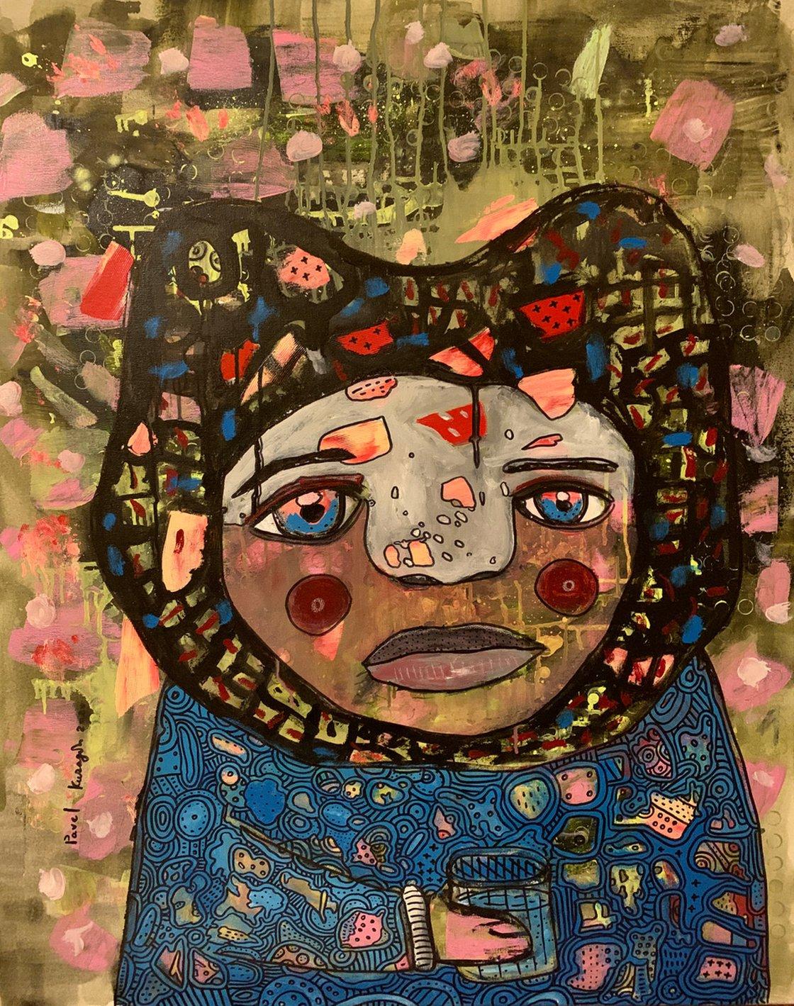 Paper Abstract Paintings