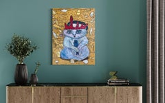 Peinture expressionniste originale - Yogi virtuelle
