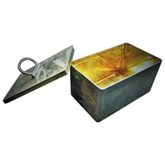 Pavel Sazikov, Caja imperial rusa 84° de plata y dorado, San Petersburgo, ca. 1856