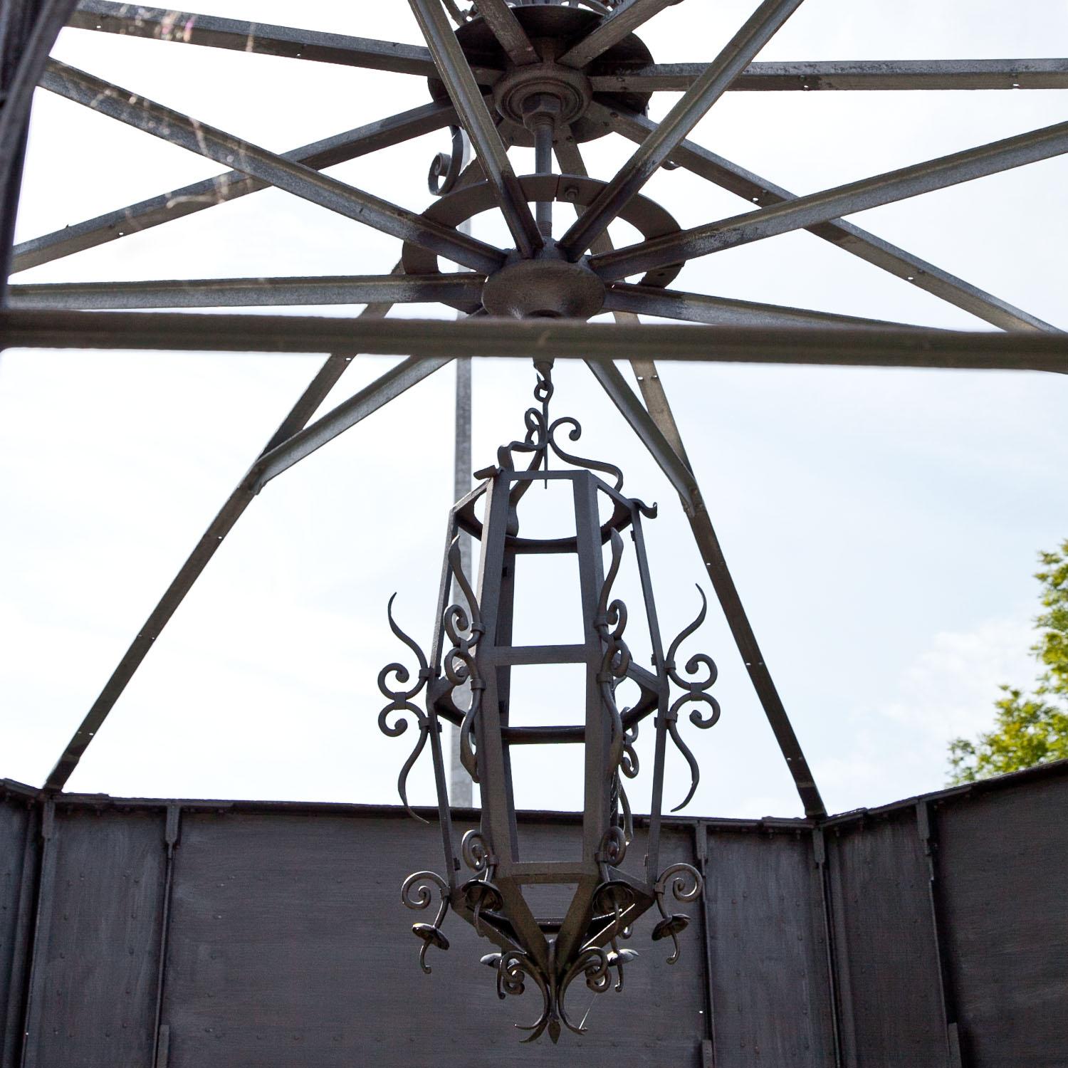 Pavilion im Stil der gusseisernen Architektur von Thuringia, um 1880 (Spätes 19. Jahrhundert)