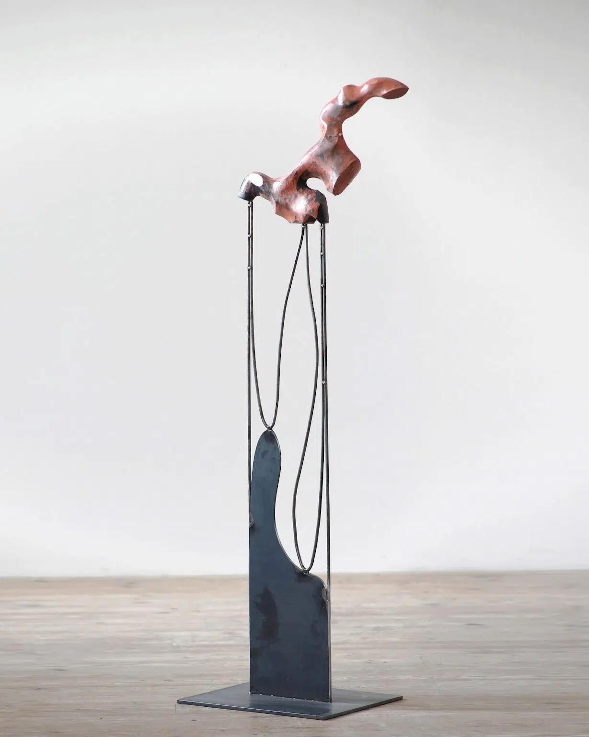 Coral II par Pavlína Kvita - Art extérieur, sculpture à grande échelle, rouge en vente 1