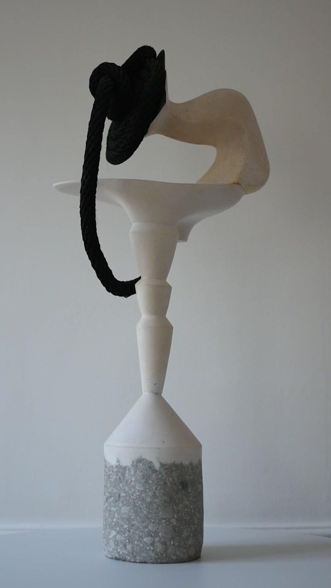 Garza II de Pavlína Kvita - Escultura contemporánea, obra única, pájaro, animal en venta 9