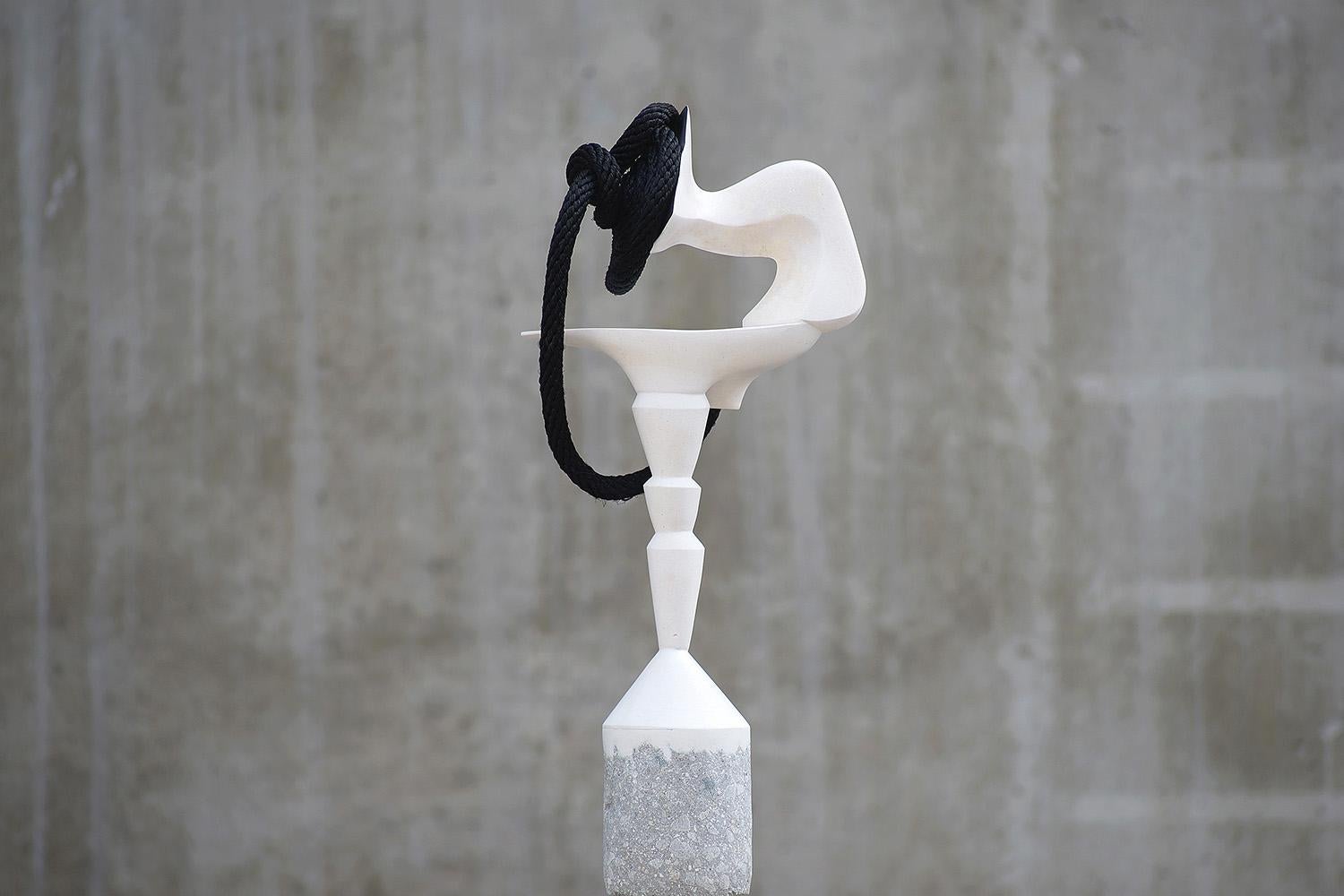 Heron II by Pavlína Kvita - Contemporary sculpture, unique work, bird, animal For Sale 2