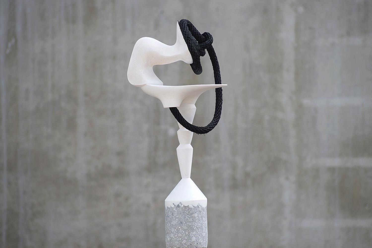 Heron II by Pavlína Kvita - Contemporary sculpture, unique work, bird, animal For Sale 3