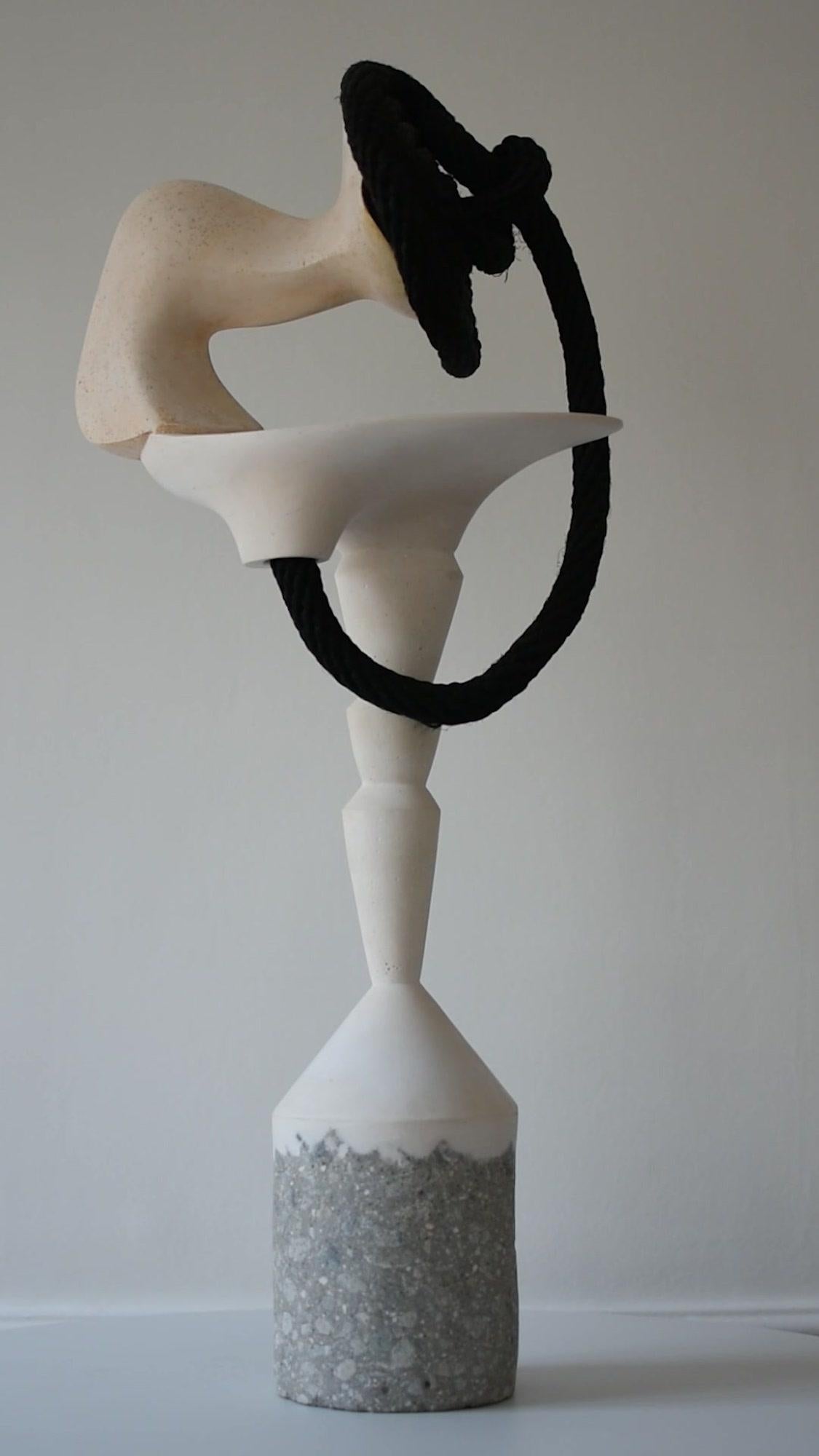 Garza II de Pavlína Kvita - Escultura contemporánea, obra única, pájaro, animal en venta 7