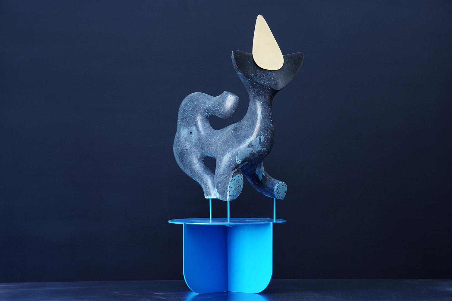 Liquid Beast by Pavlína Kvita - contemporary sculpture, unique work For Sale 2