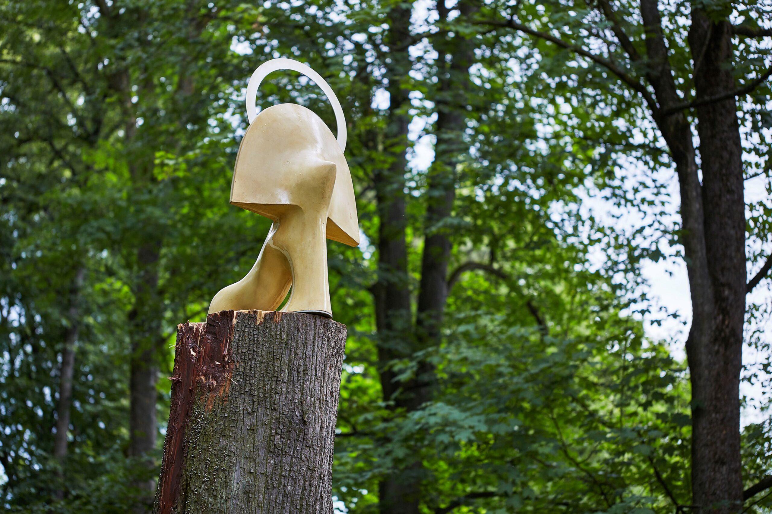 Sonnenaufgang von Pavlína Kvita - Zeitgenössische Skulptur, abstrakt, Pastell im Angebot 14